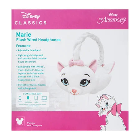 Audífonos con Cable - Disney Classics Marie Plush