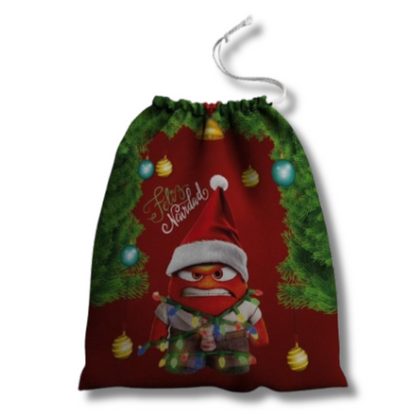 Bolsos de Tela Navideños (22x29cm) - Intensamente