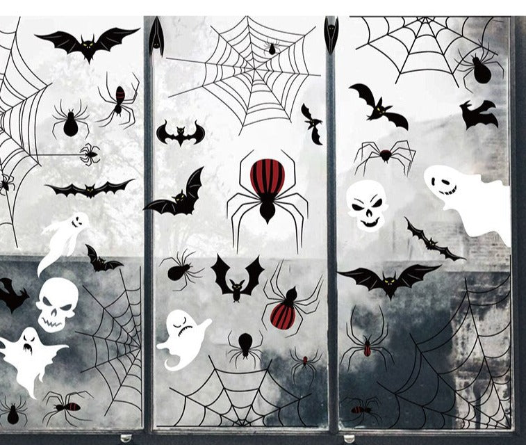 Halloween Stickers Decorativos para Ventana