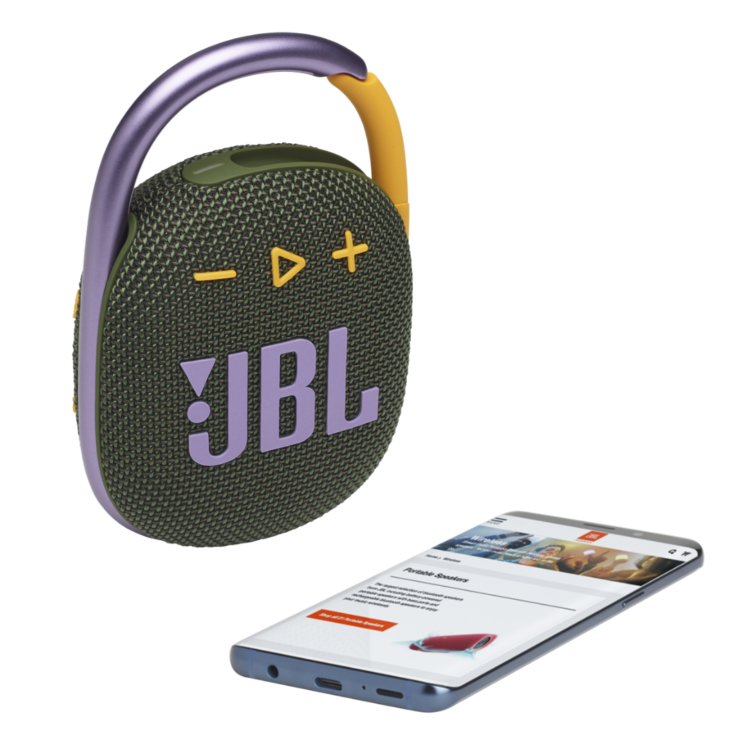 JBL Clip 4 - Sonido Rico y Durabilidad Extrema