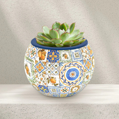 Maceta Rompecabezas 3D - Azulejos Retro (80 piezas)
