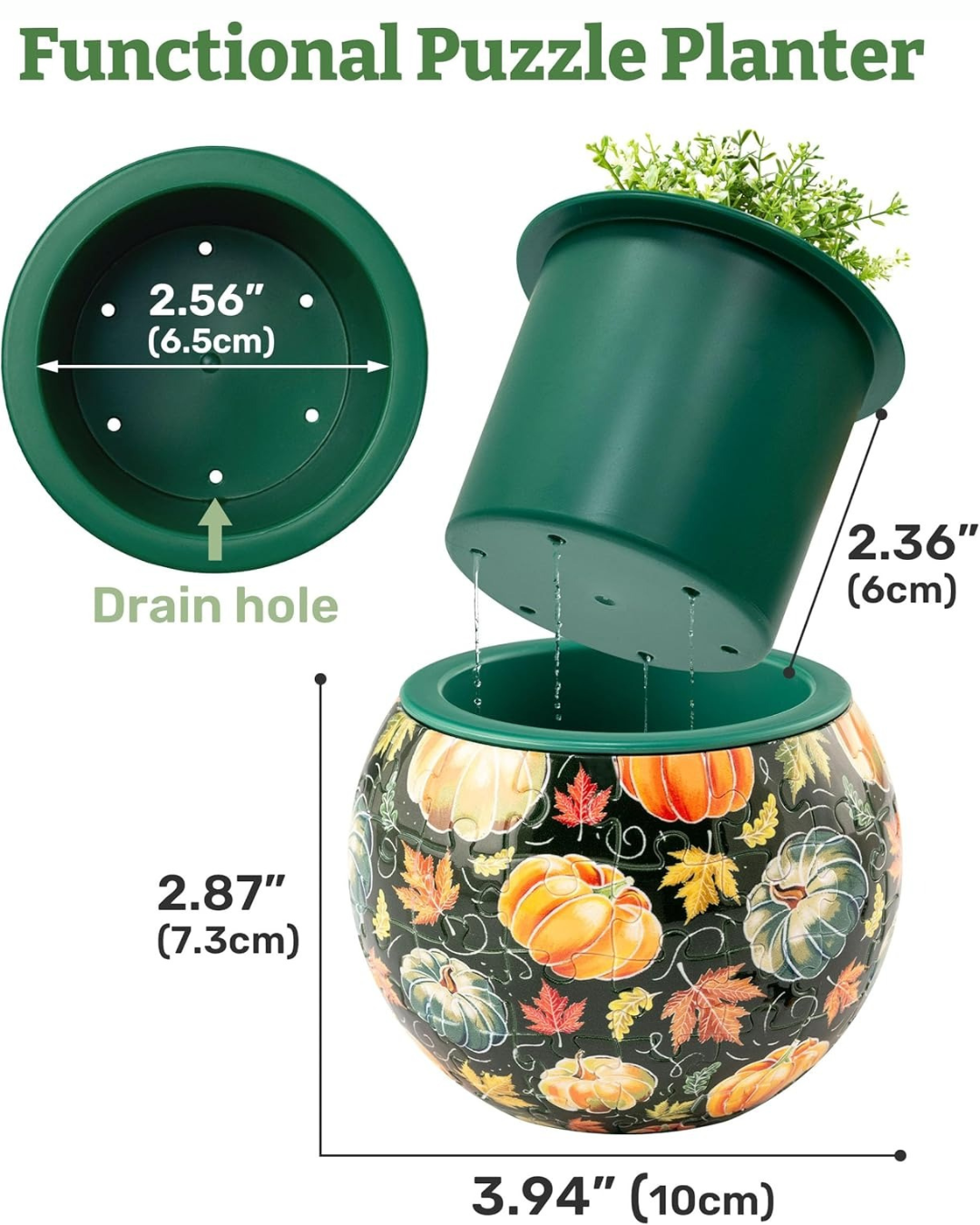 Maceta Rompecabezas 3D Amapolas Colorful Poppies (80 piezas)