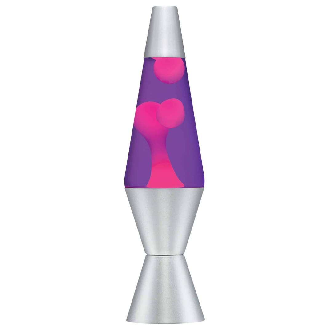 Lámpara LAVA - Morado - Rosado 14.5"