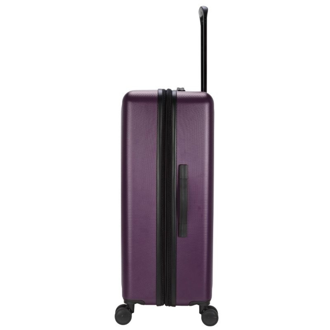 Maleta Skyline Hardside Large Checked 28" Spinner Morado - LIQUIDACIÓN