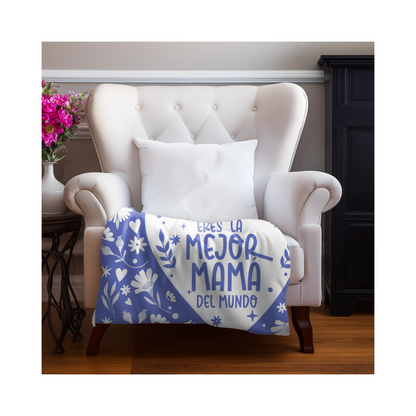 Cobija "Eres la Mejor Mamá del Mundo" 130cmx150cm