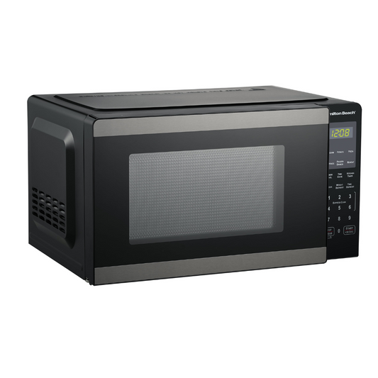 Microondas Hamilton Beach 0.9 Cu ft  900 Watts, Negro - LIQUIDACIÓN