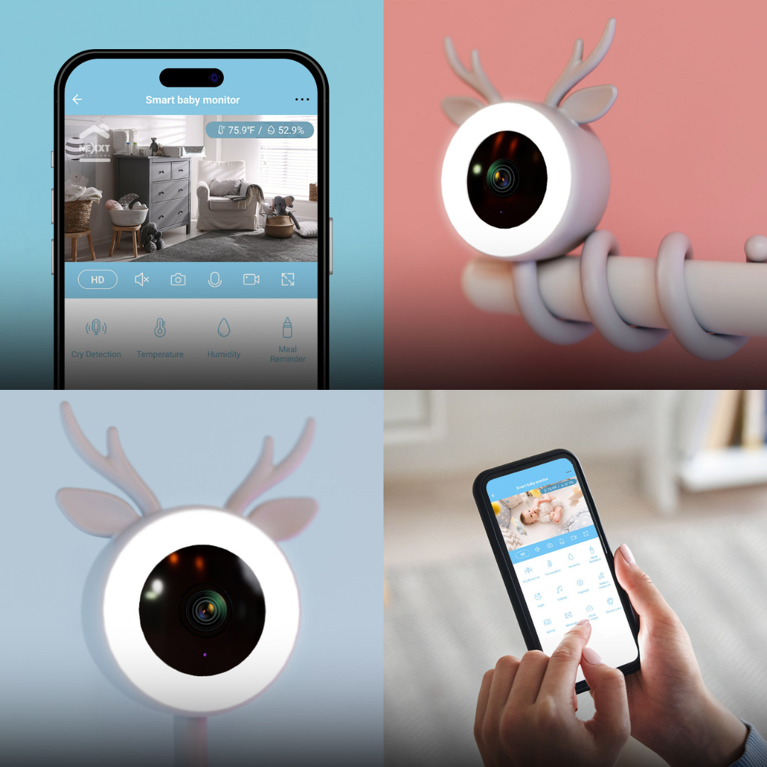 Nexxt Solutions - Monitor WiFi para Bebé