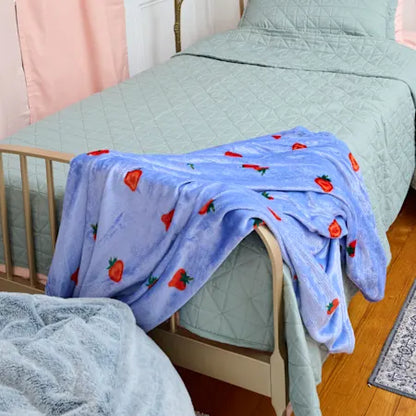 Cobija Franela - Fresas