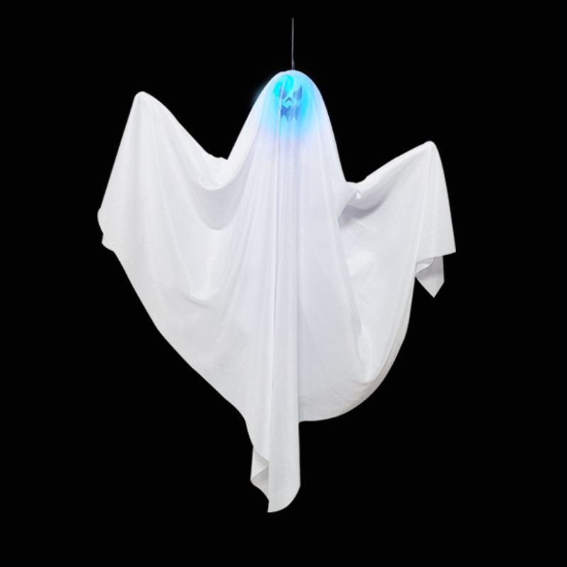 Halloween Fantasma Colgante con Luz Multicolor