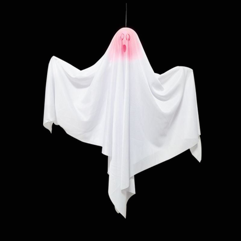 Halloween Fantasma Colgante con Luz Multicolor