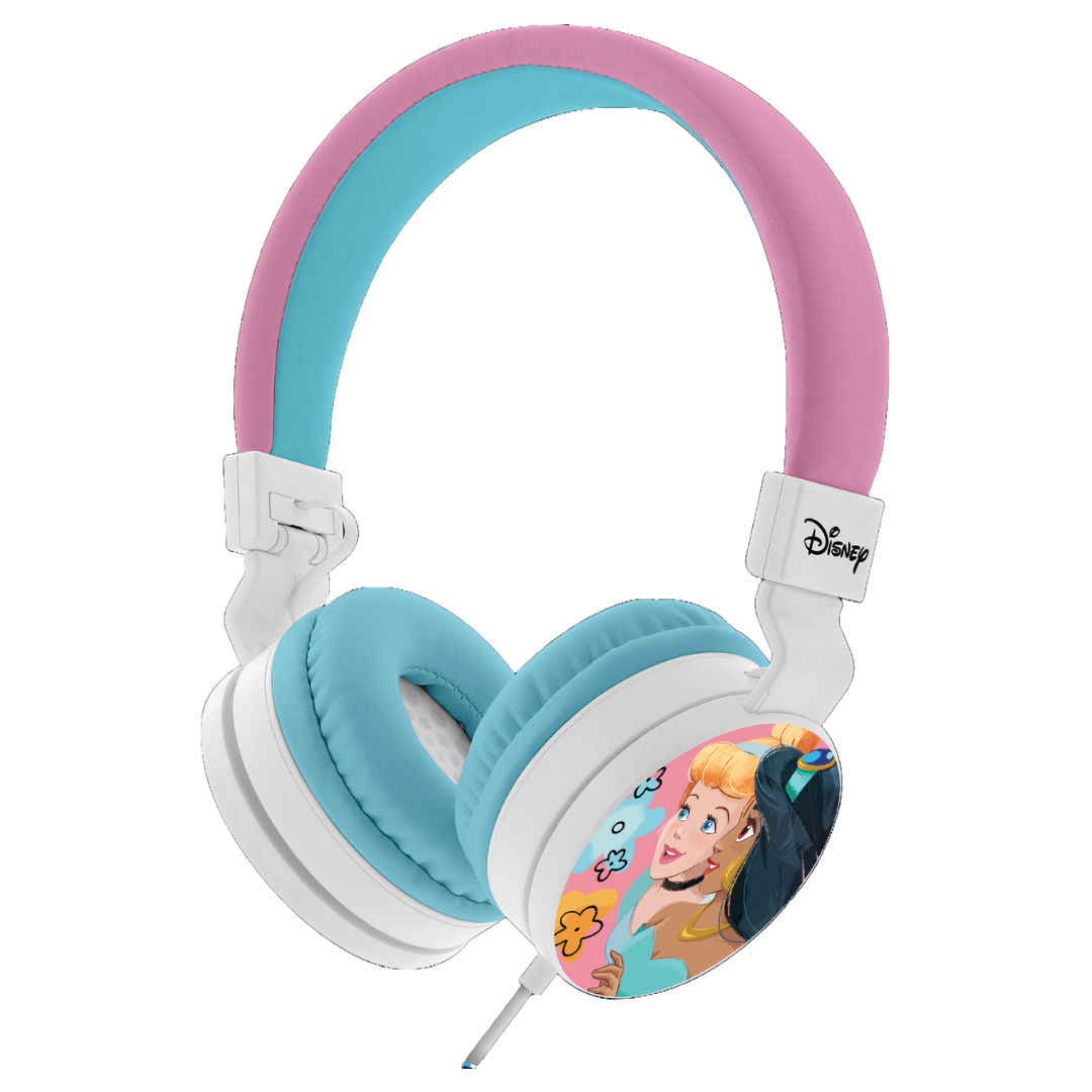 XTech - Disney Princesa - Audífonos con cable estéreo con micrófono